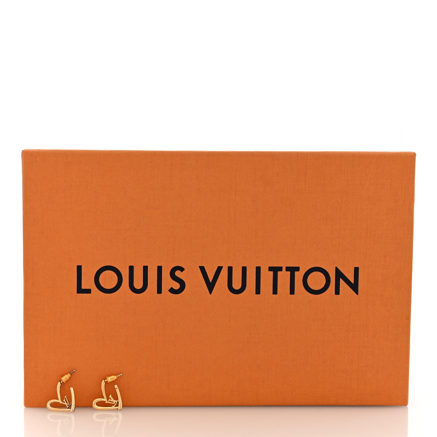 Louis Vuitton Fall In Love Heart Earrings PM Gold 5 of 5