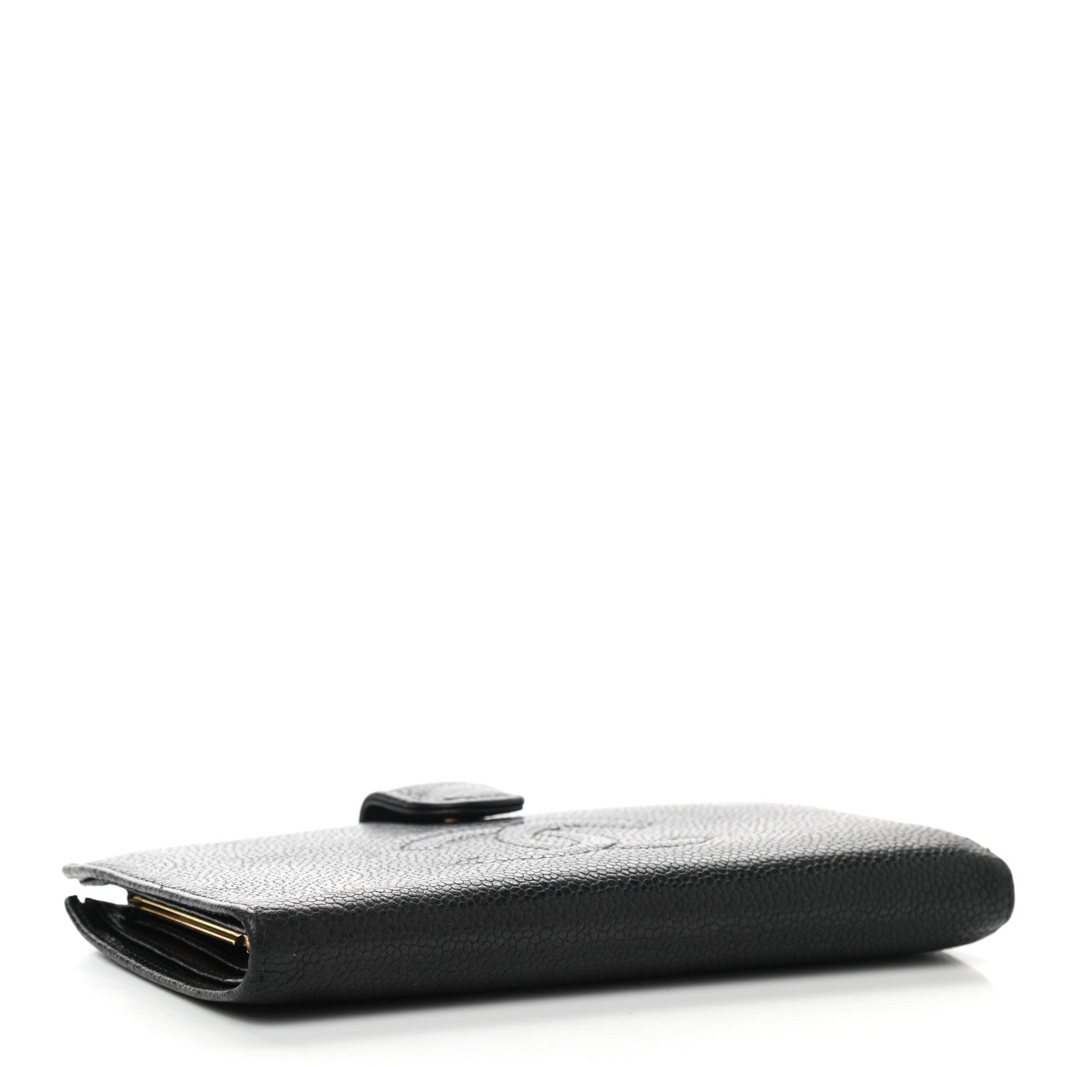 Chanel Caviar Timeless CC French Wallet Black 4 of 13