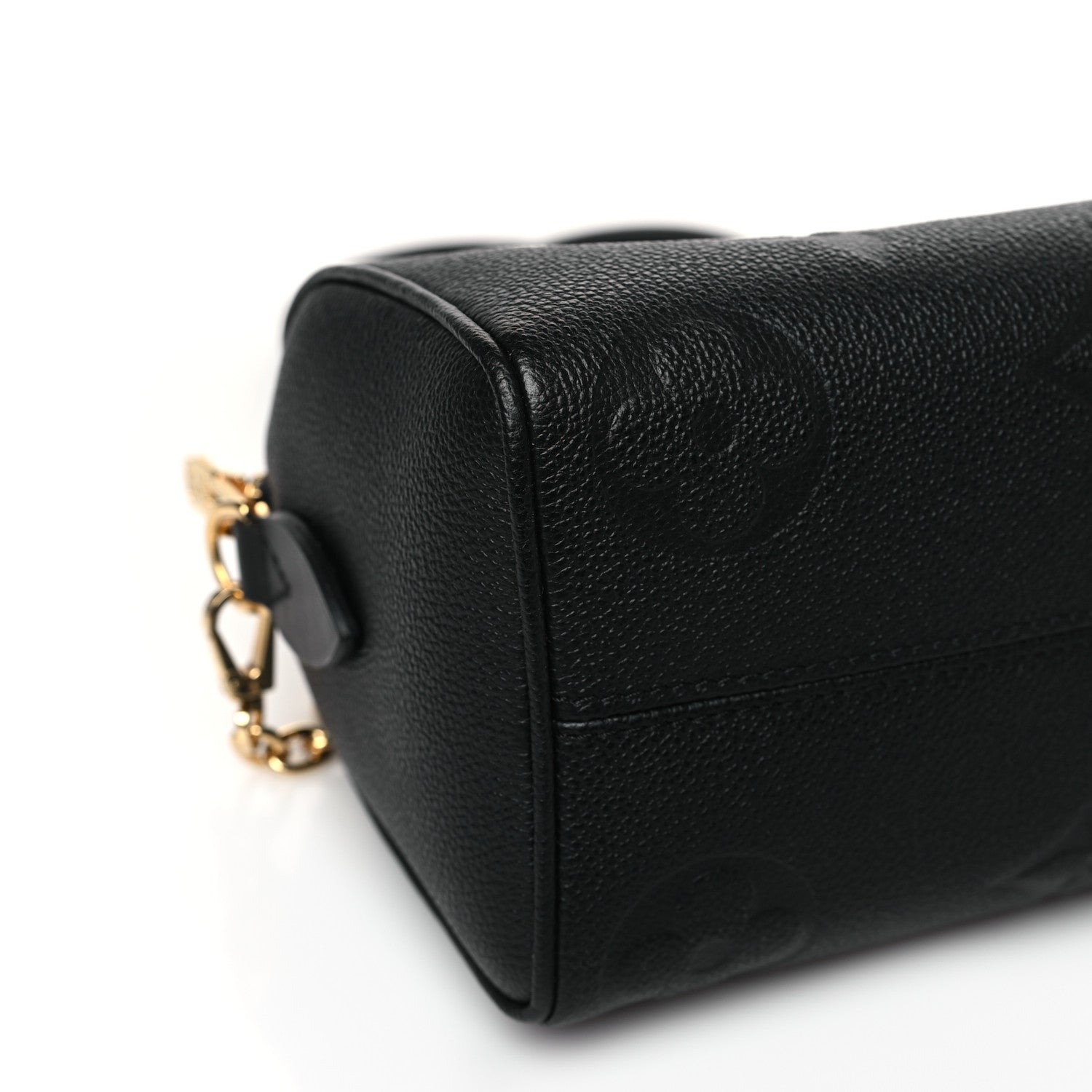 Louis Vuitton Empreinte Monogram Giant Speedy Bandouliere 20 Black 7 of 9