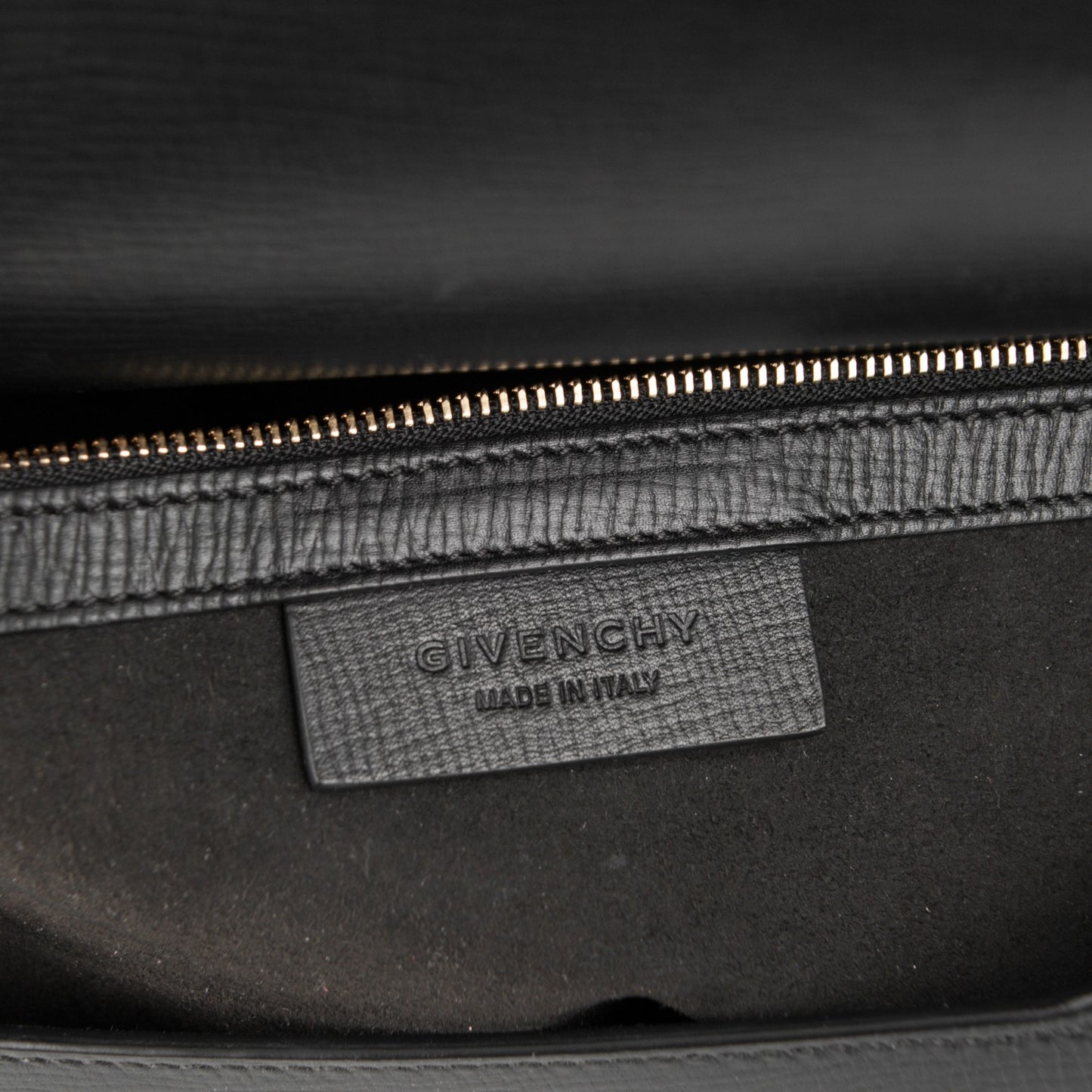 Textured Calfskin Medium Pandora Box Crossbody Bag Black