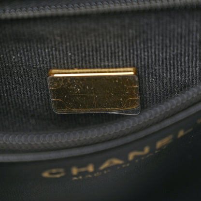 Chanel Shiny Aged Calfskin Quilted Nano Kelly Shopper Black 7 of 11