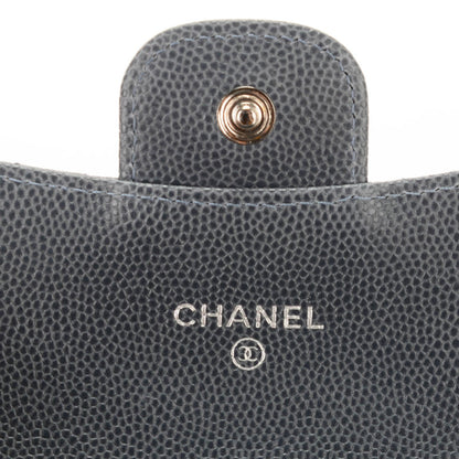 Chanel Caviar Quilted Card Holder Grey 6 of 8
