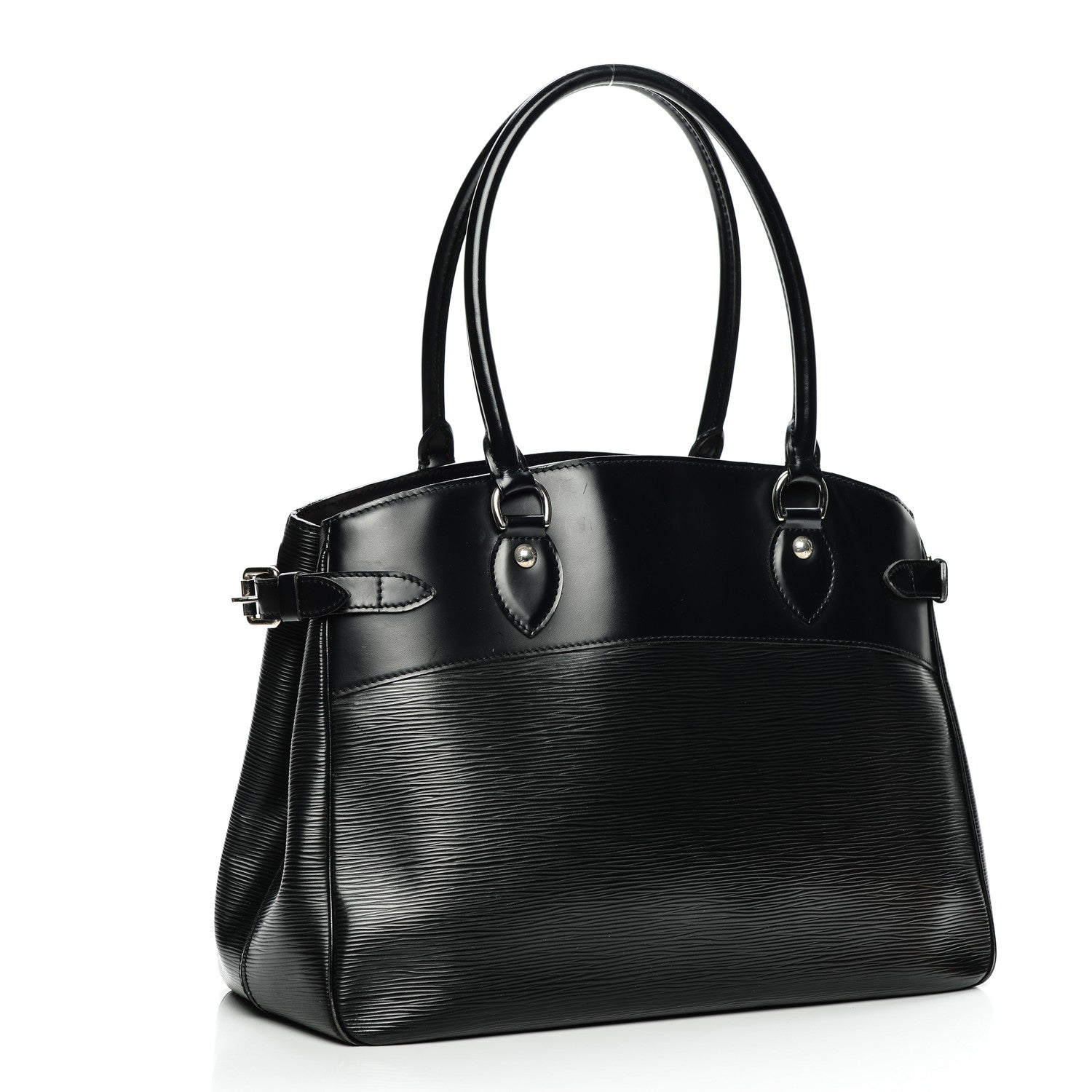 Louis Vuitton Epi Passy GM Black 3 of 9
