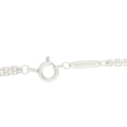 Tiffany Sterling Silver Double HardWear Link Pendant Necklace 5 of 5