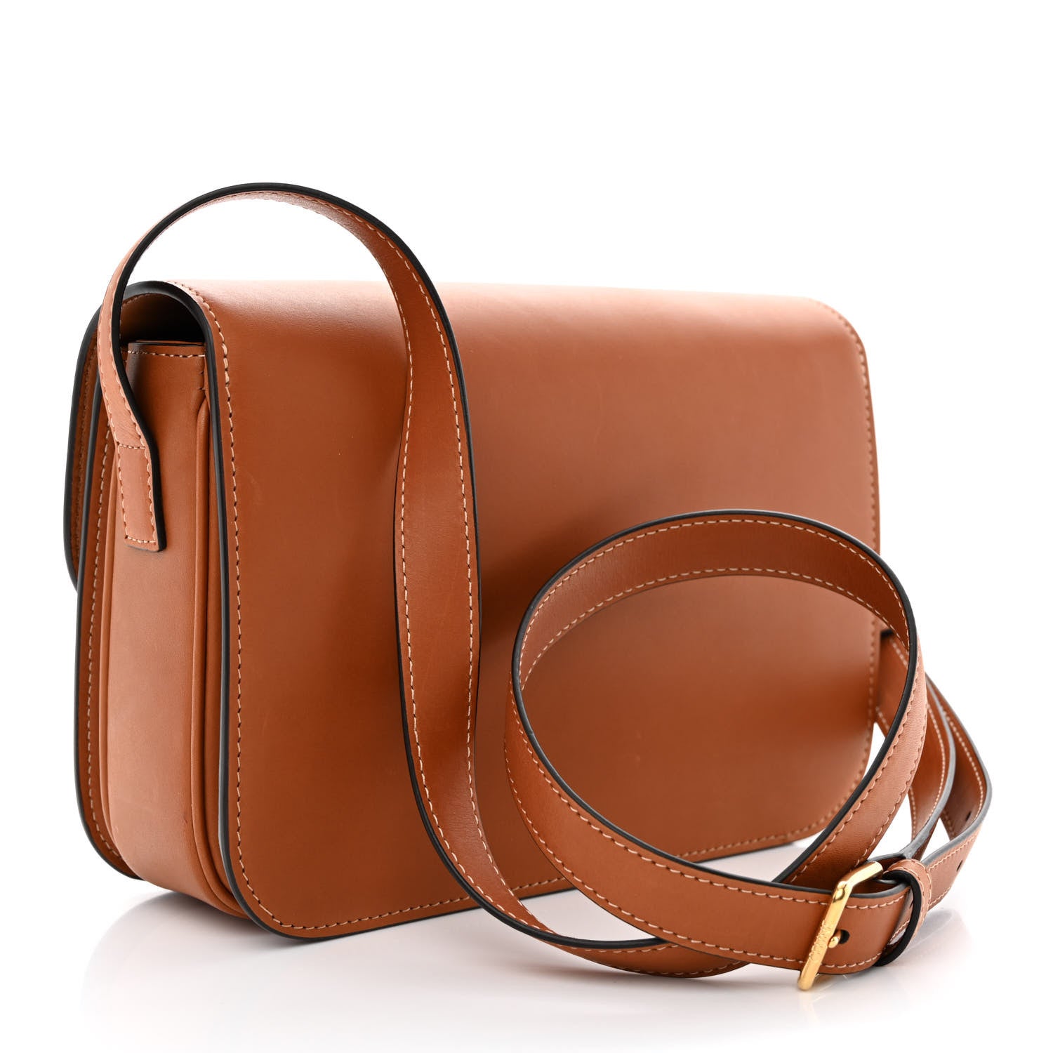 Celine Natural Calfskin Triomphe Tan 3 of 12