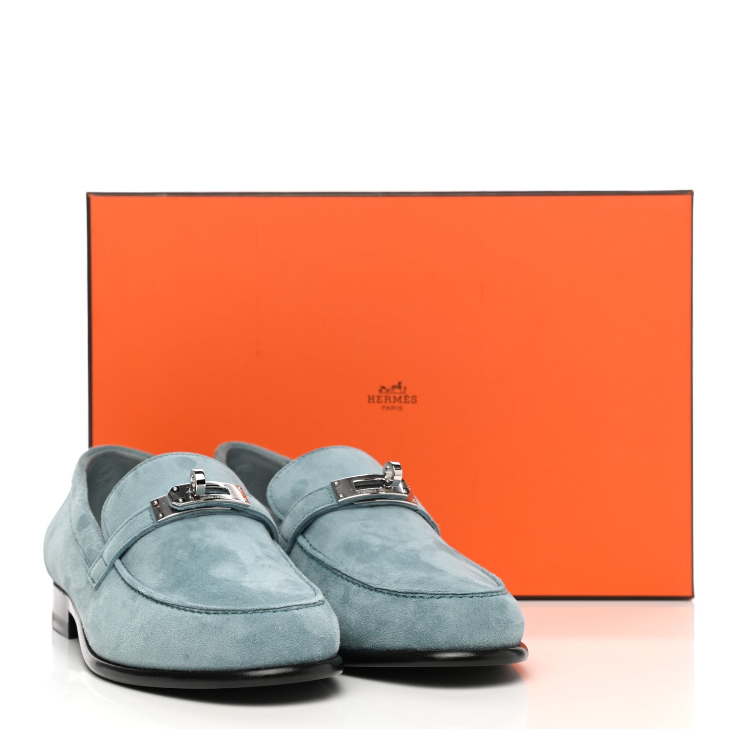 Suede Goatskin Womens Destin Loafer 39 Vert d'eau
