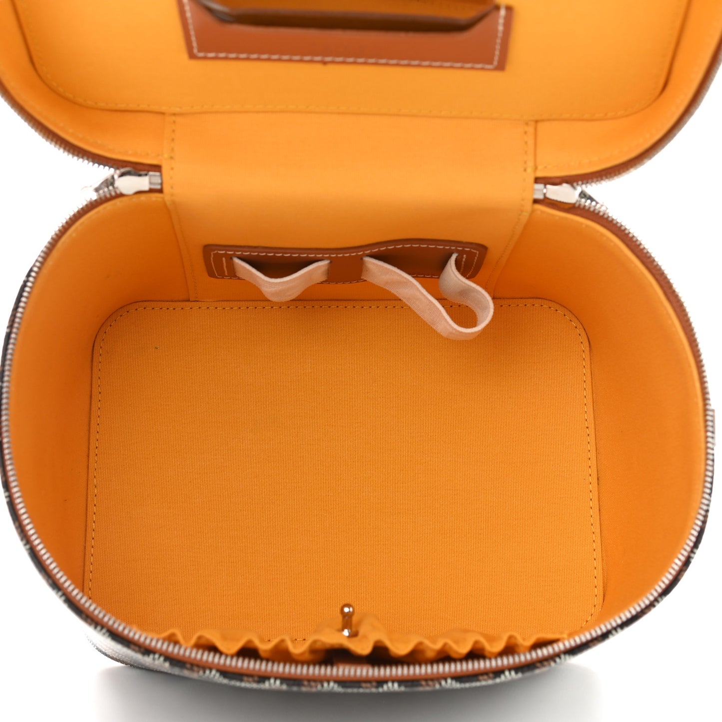 Goyardine Muse Vanity Case Black Gold