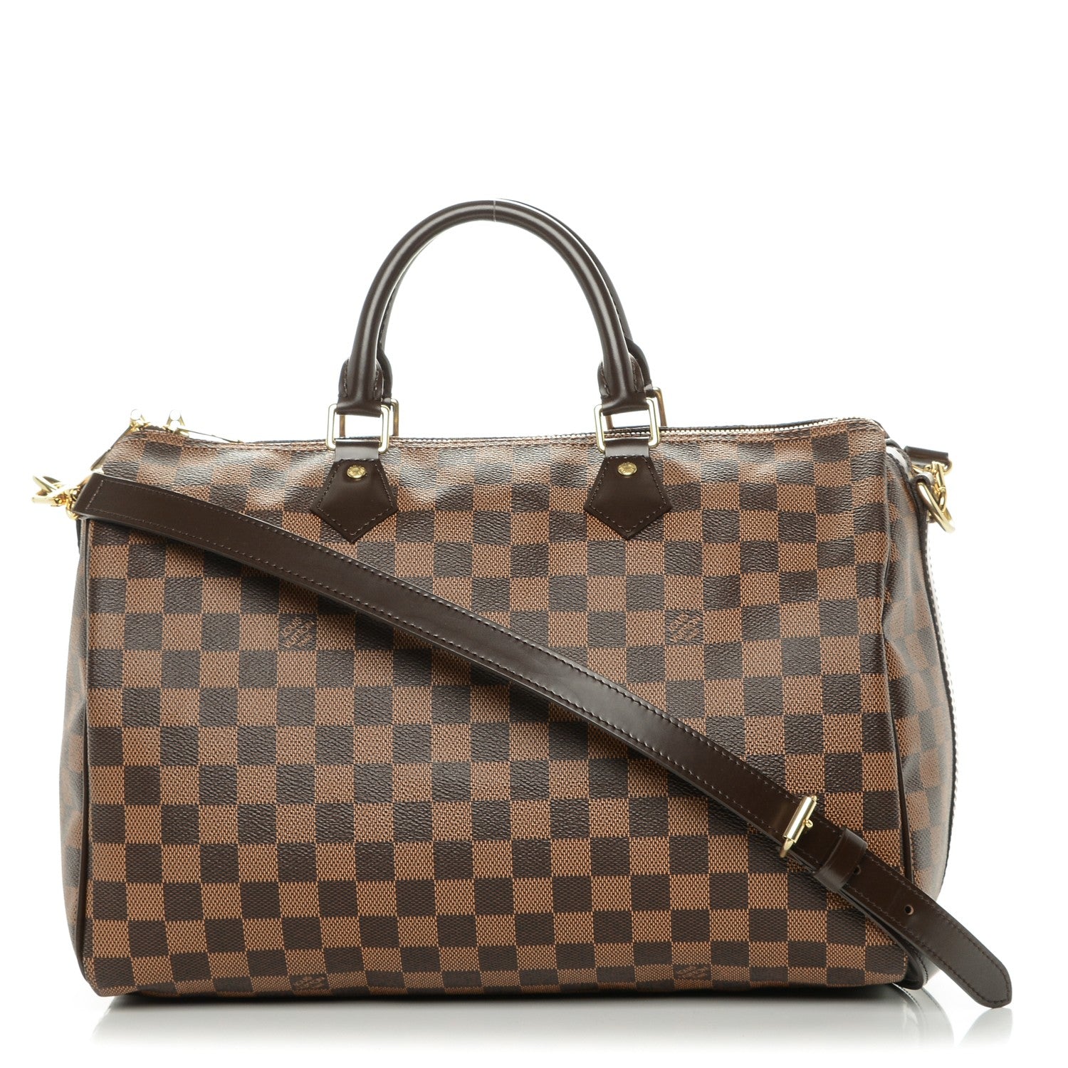 Louis Vuitton Damier Ebene Speedy Bandouliere 35 1 of 7