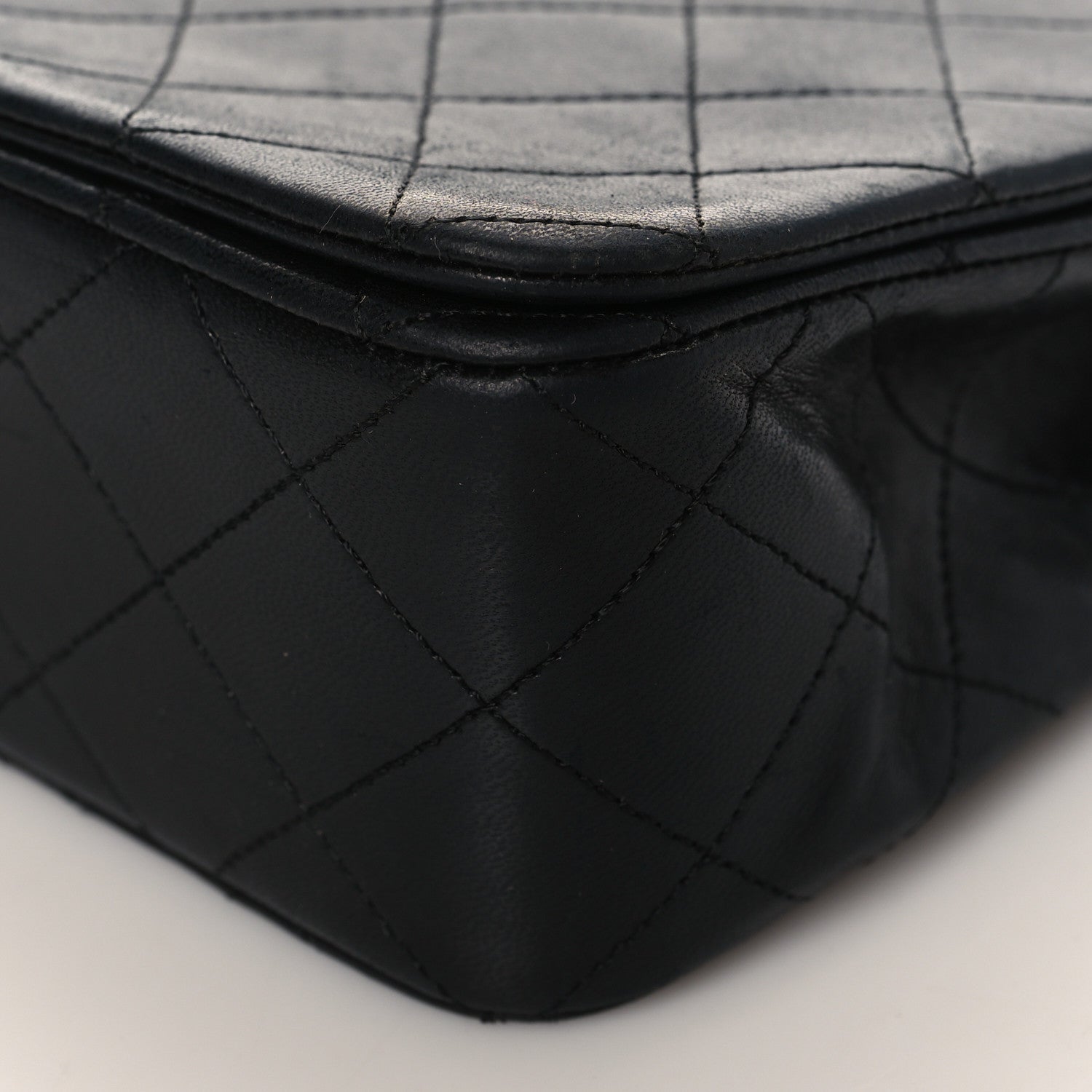 Chanel Lambskin Quilted Small Single Flap Bag Black 8 of 8