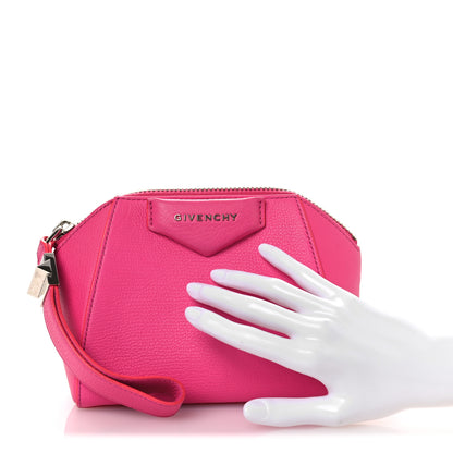 Givenchy Sugar Goatskin Small Antigona Wristlet Pink 2 of 11