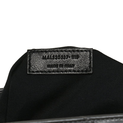 Saint Laurent Calfskin Y Quilted Monogram Small Loulou Shopper Grey 8 of 11
