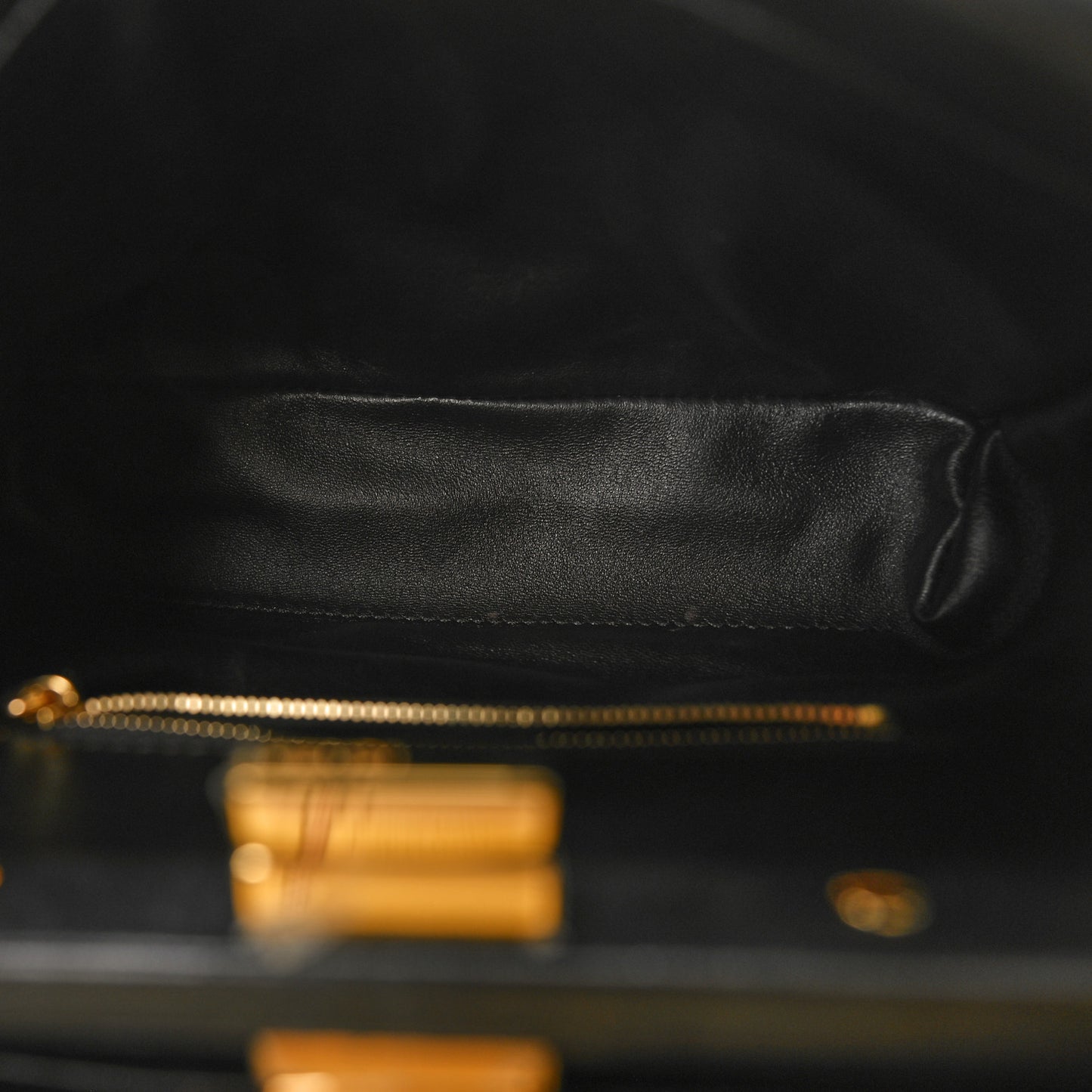 Nappa Mini Peekaboo Iconic Satchel Black