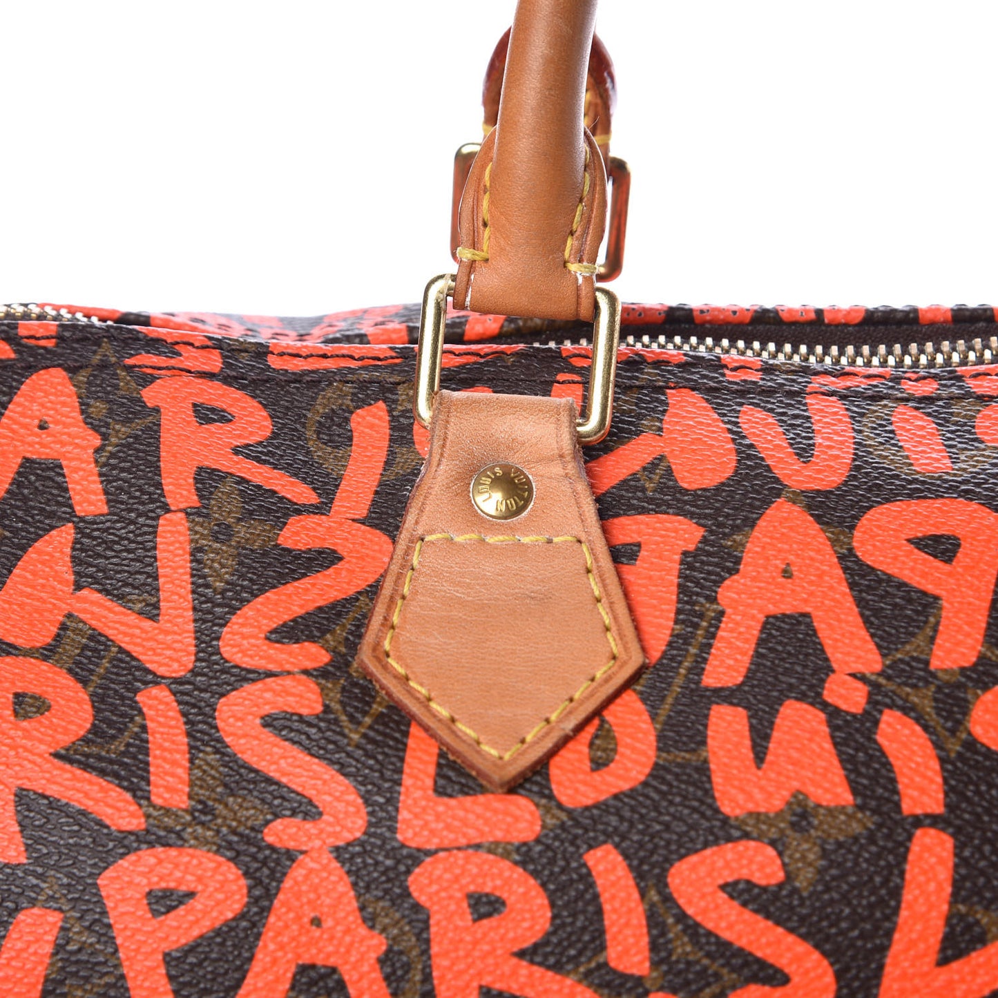 Monogram Graffiti Speedy 30 Orange