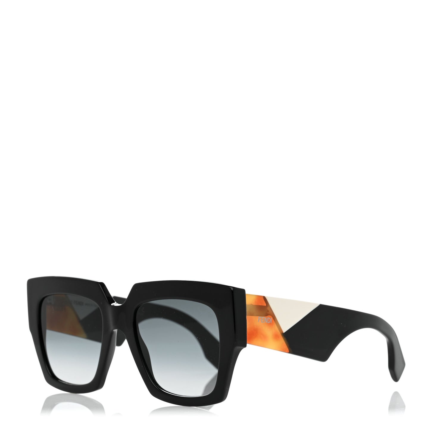 Facets Square Sunglasses FF 0263/S Black