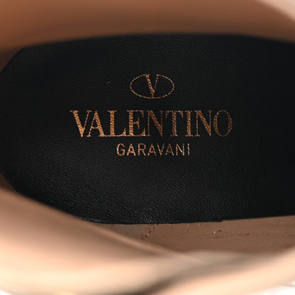 Valentino Garavani Calfskin Tan-Go Platform 50/120mm Ankle Boots 39.5 Black 7 of 9