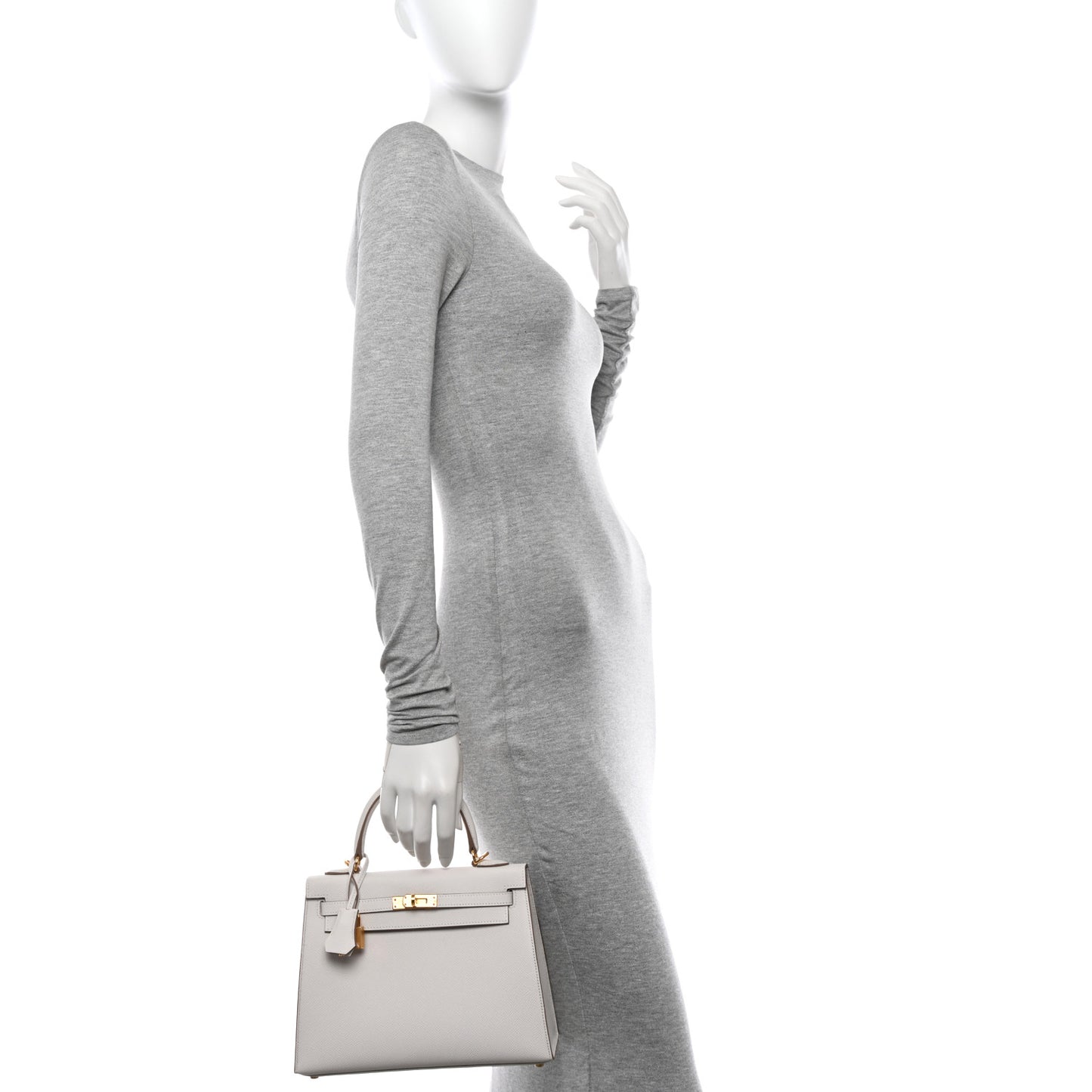 Epsom Kelly Sellier 25 Gris Pale