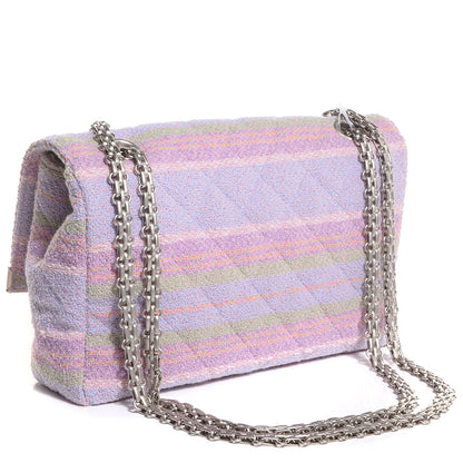 Chanel Tweed 2.55 Reissue 225 Flap Lilac 3 of 9