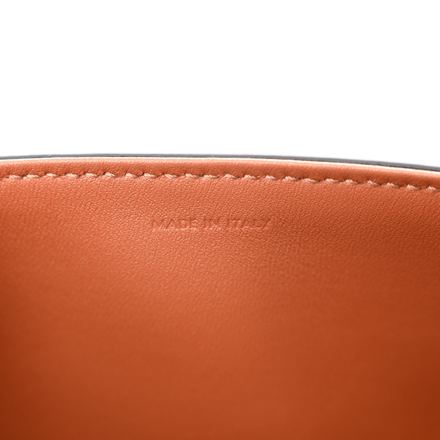 Celine Canvas Calfskin Triomphe Shoulder Bag Tan 8 of 11