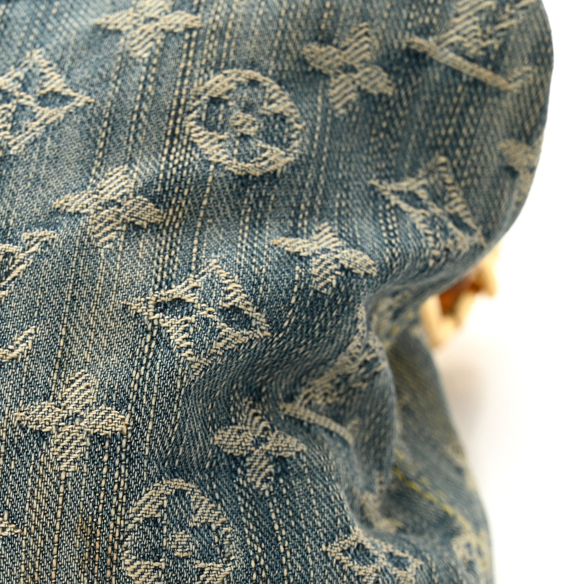 Louis Vuitton Monogram Denim Baggy PM Blue 13 of 13