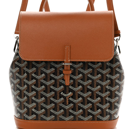 Goyard Goyardine Calfskin Mini Alpin Backpack Black Gold 13 of 17