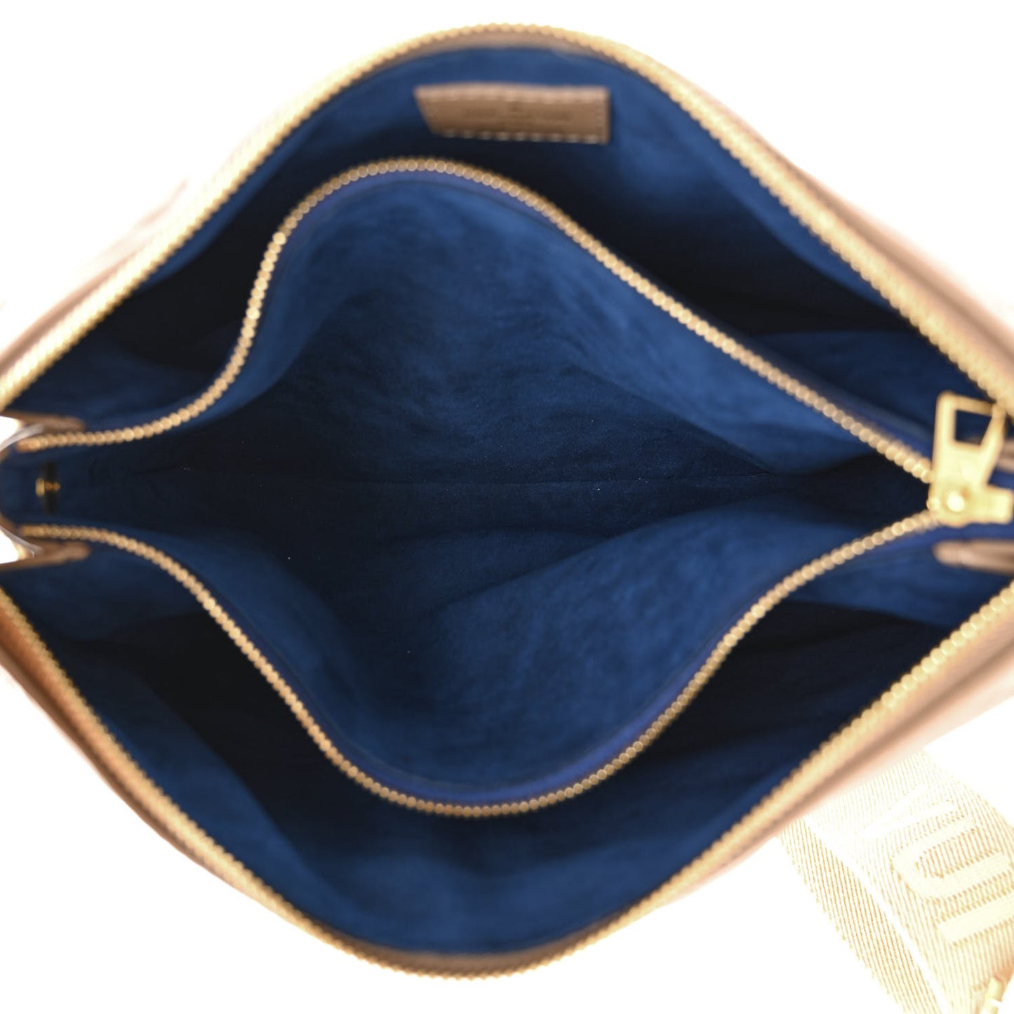 Lambskin Embossed Monogram Coussin PM Taupe