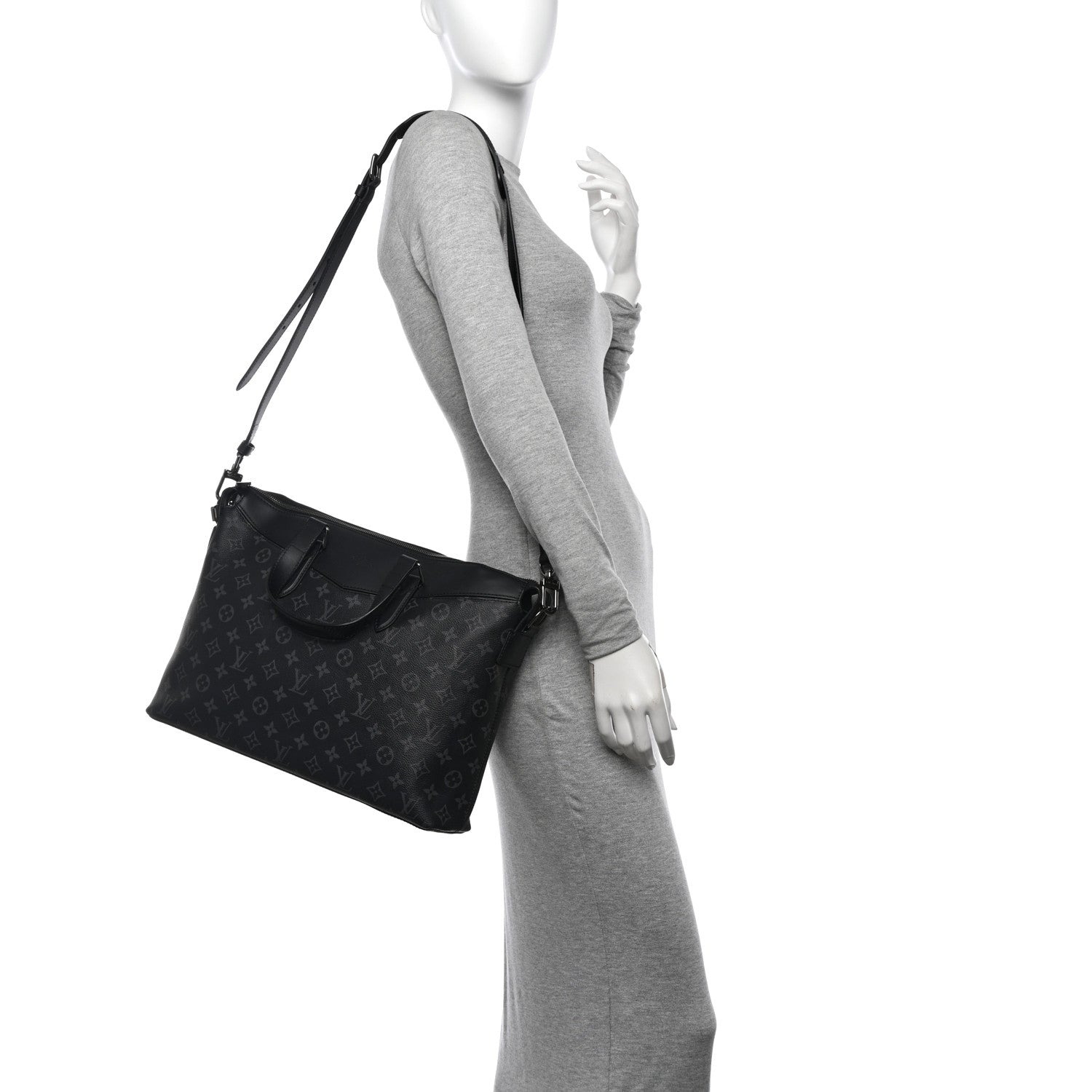 Louis Vuitton Monogram Eclipse Explorer Briefcase 2 of 9