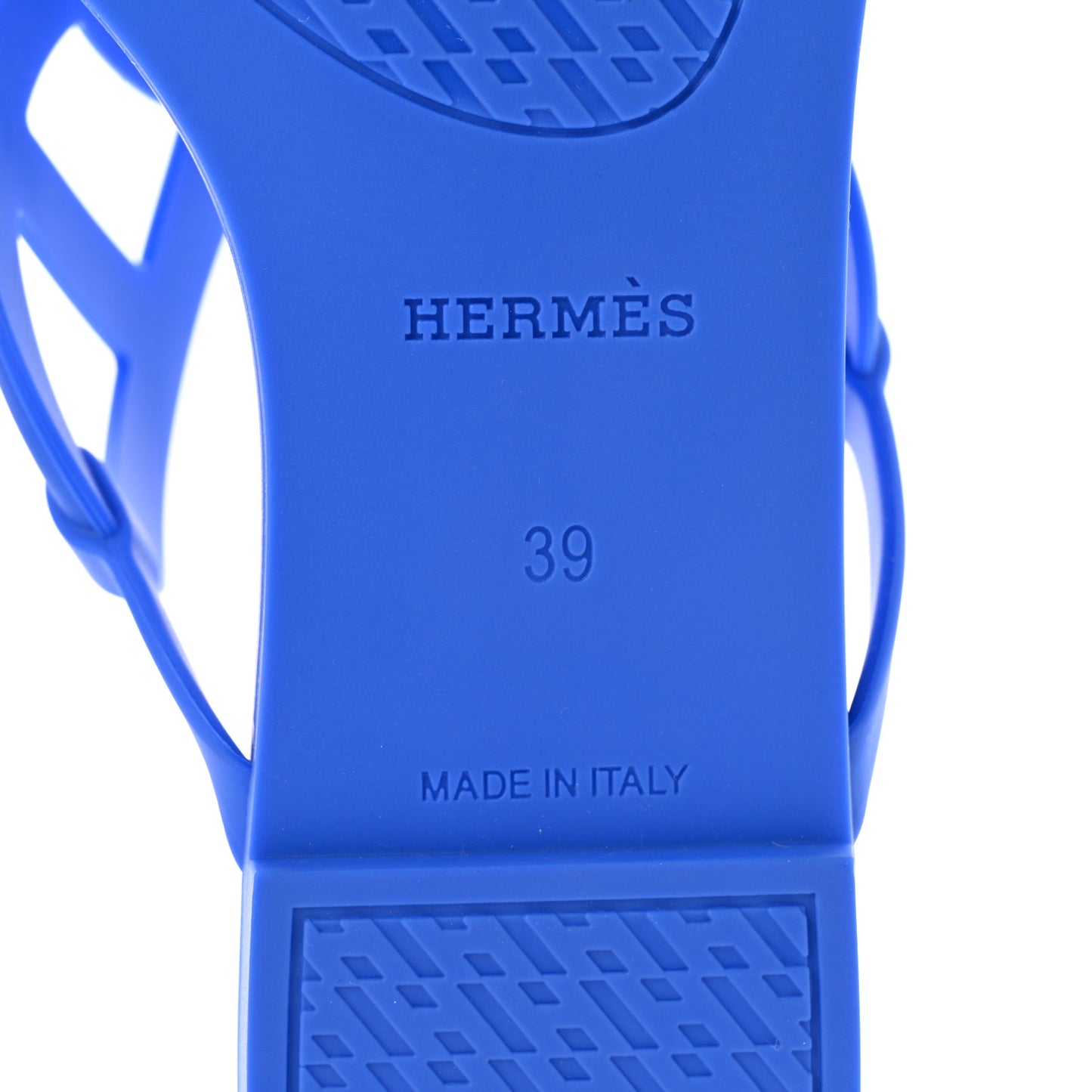 Rubber Womens Egerie Sandals 39 Bleu Outremer