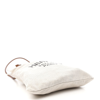 Hermes Canvas Swift Aline Grooming Bag Gold 4 of 9