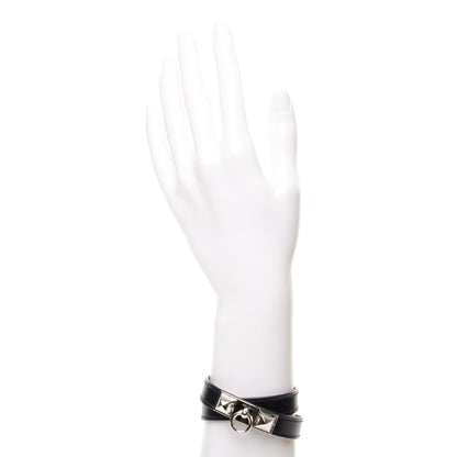 Hermes Box Rivale Double Tour Bracelet S Black 2 of 6