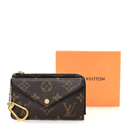 Louis Vuitton Monogram Recto Verso Card Holder Black 9 of 9