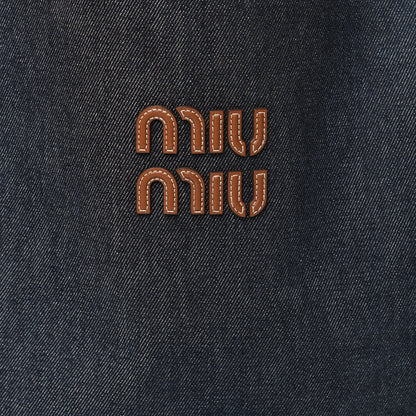 Miu Miu Denim Ivy Blue Brandy 6 of 8