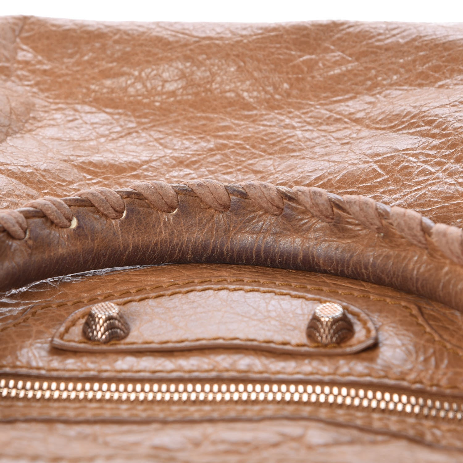 Balenciaga Agneau Giant 12 Rose Gold Hardware City Cumin 9 of 20