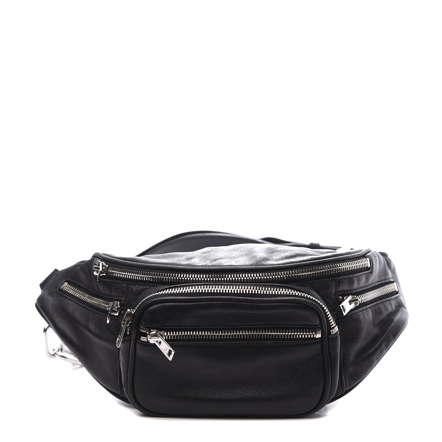Alexander Wang Lambskin Attica Belt Bag Black 1 of 12