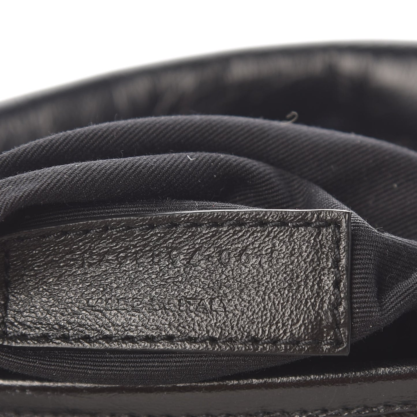 Crinkled Calfskin Matelasse Monogram Medium Niki Chain Satchel Black