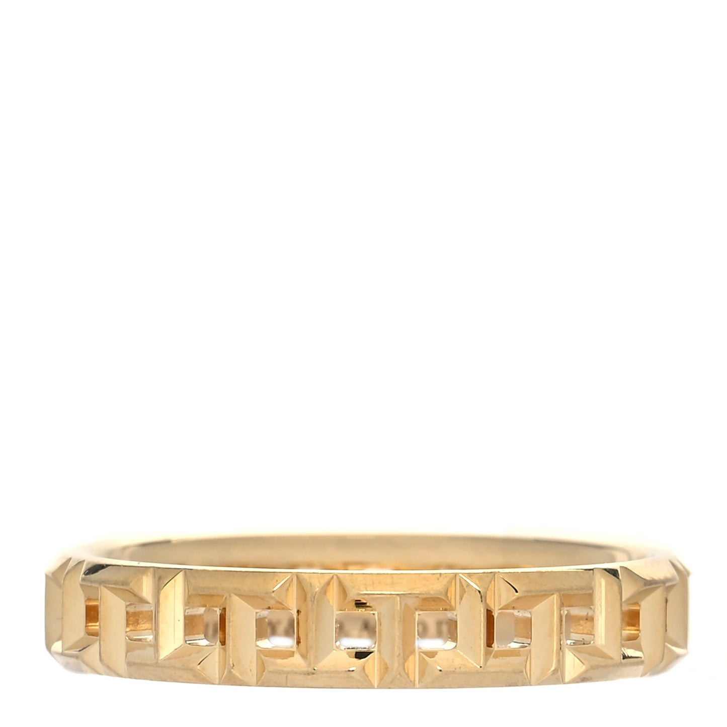 18K Yellow Gold T True Narrow Ring 52 6