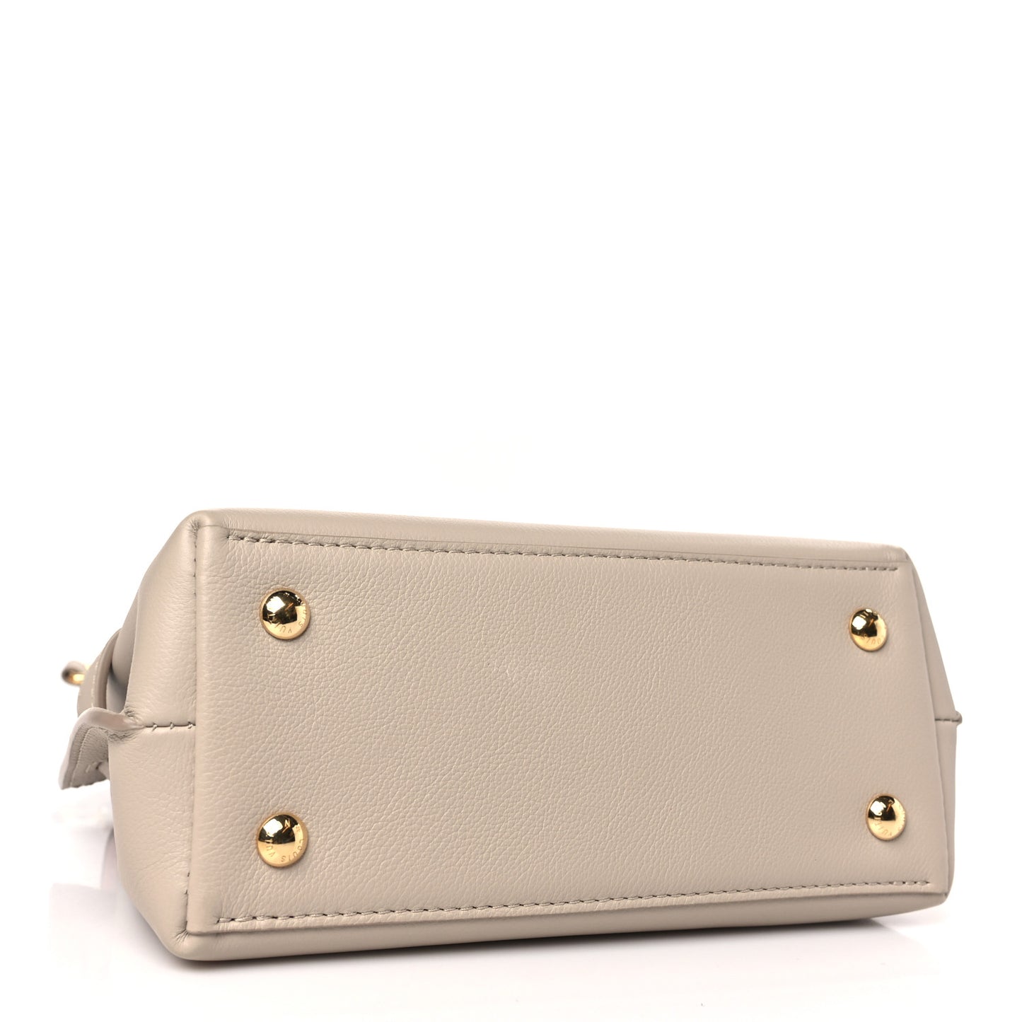 Soft Calfskin Mini Lockme Ever Greige