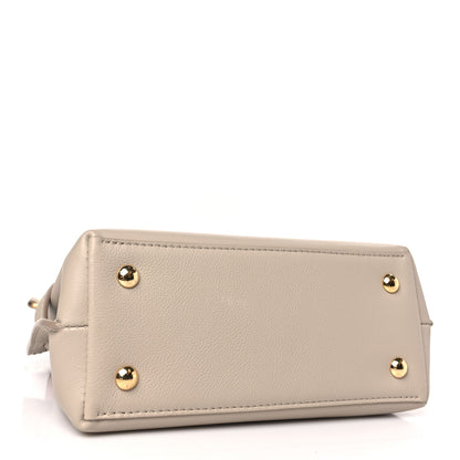 Louis Vuitton Soft Calfskin Mini Lockme Ever Greige 5 of 9