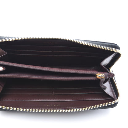 Chanel Caviar Quilted Large Gusset Zip Around Wallet Black 5 of 10