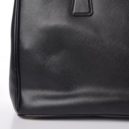 Prada Saffiano Medium Galleria Double Zip Tote Black 10 of 13