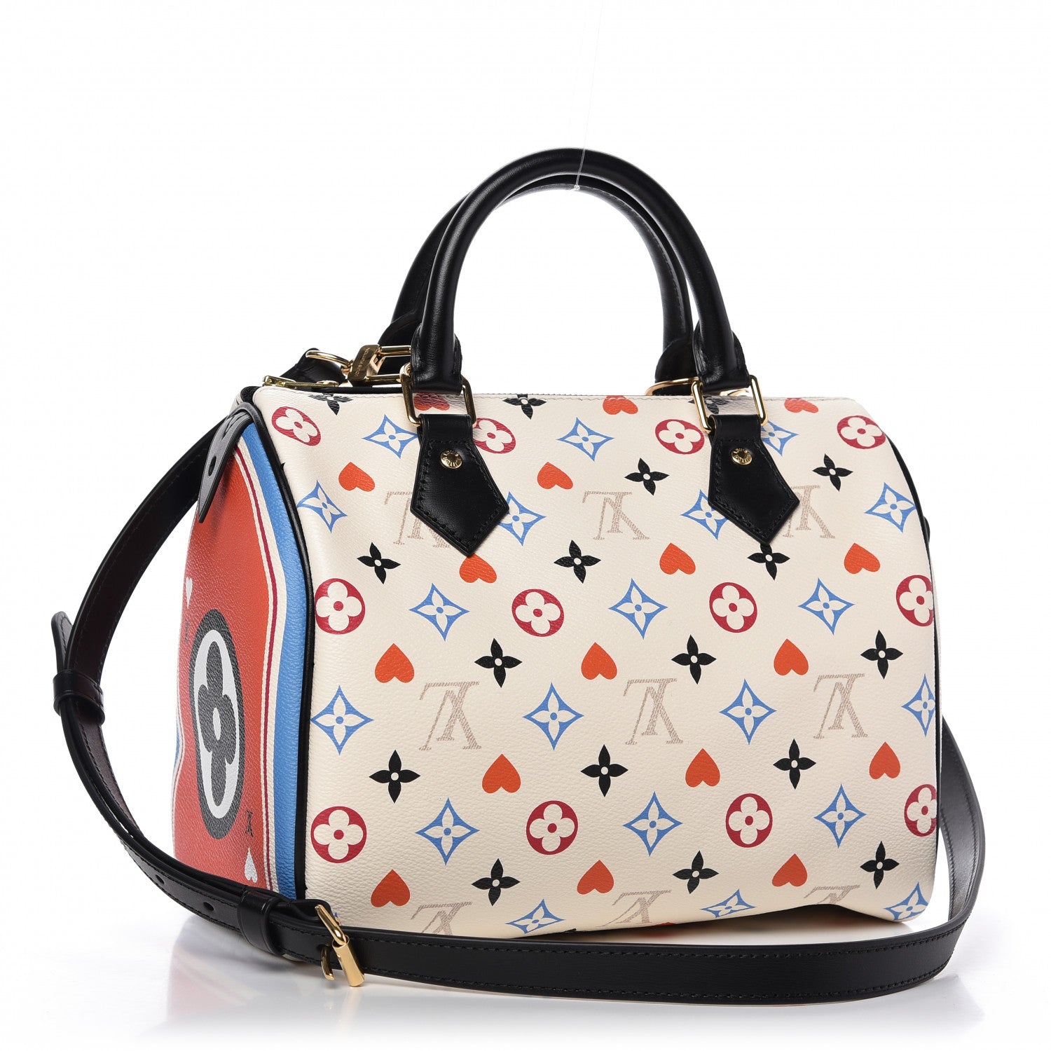 Louis Vuitton Game On Speedy Bandouliere 25 White 3 of 9