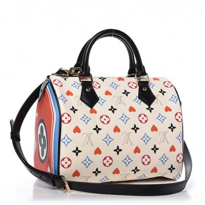 Louis Vuitton Game On Speedy Bandouliere 25 White 3 of 9