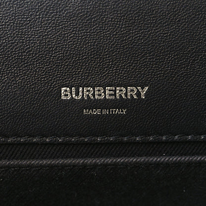 Burberry Patent Kingdom Flap Crossbody Black 6 of 9