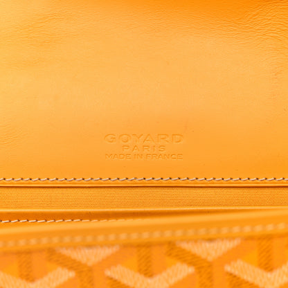 Goyard Goyardine Belvedere II MM Messenger Bag Yellow 6 of 22