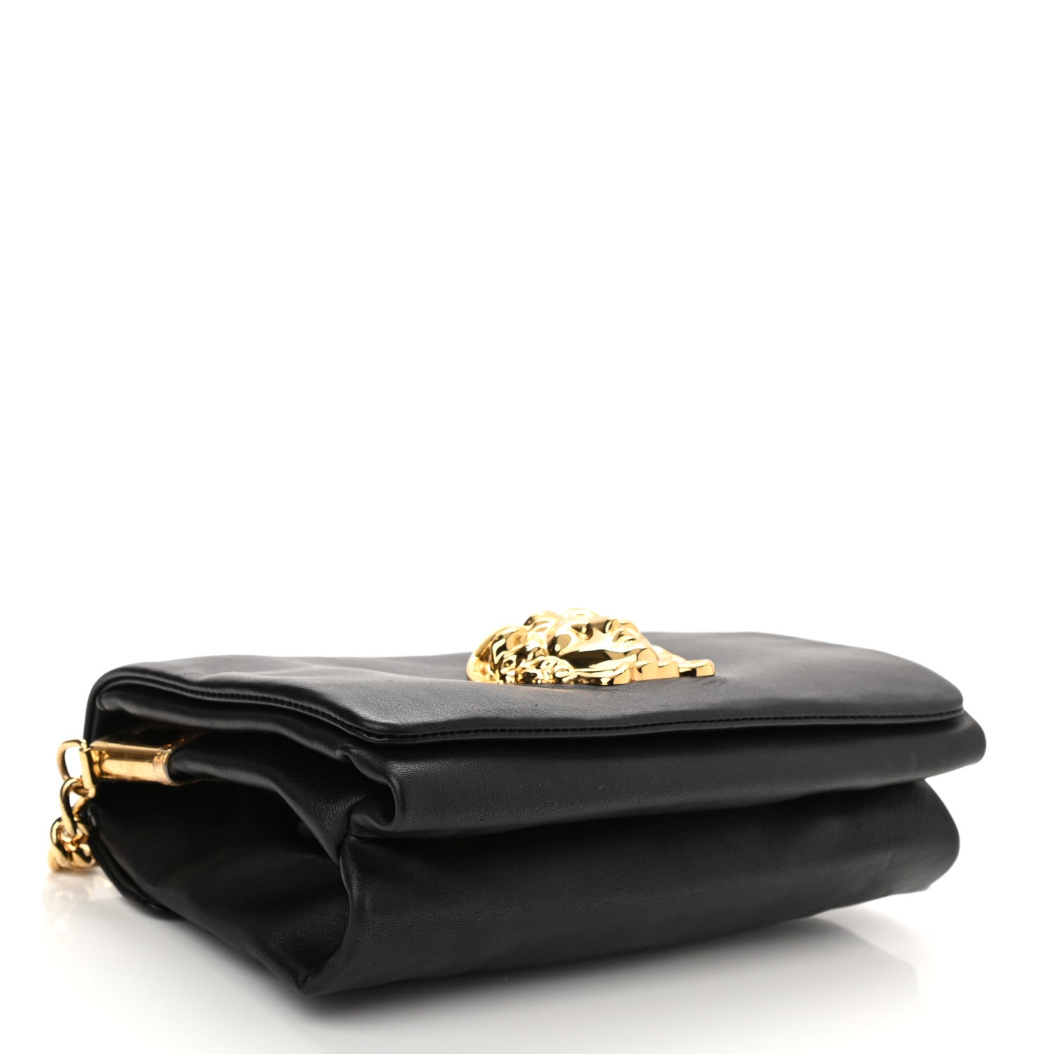 Versace Nappa Palazzo Sultan Shoulder Bag Black 4 of 7