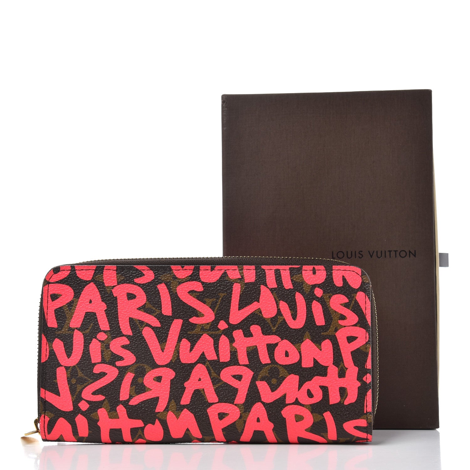 Louis Vuitton Monogram Graffiti Zippy Wallet Fuchsia 7 of 7