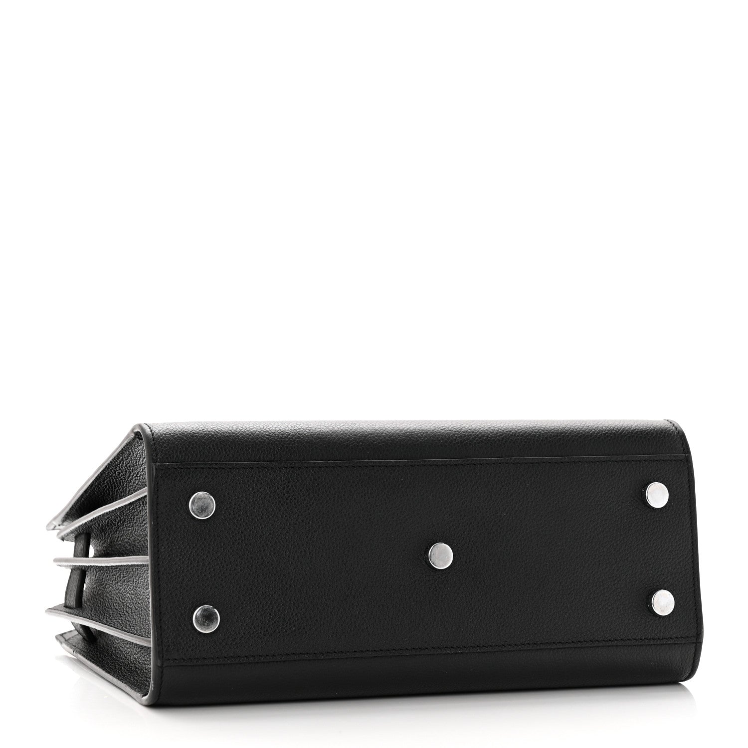 Saint Laurent Grained Calfskin Baby Sac De Jour Black 4 of 15