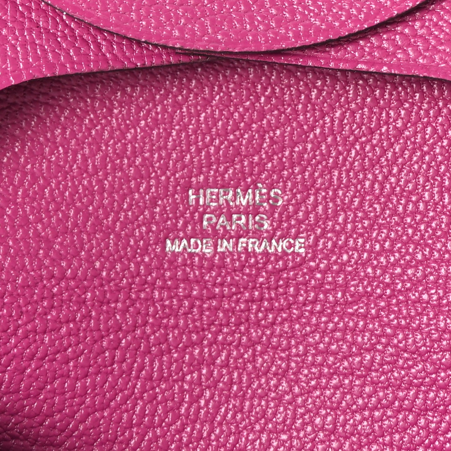 Chevre Mysore Bastia Coin Purse Rose Pourpre