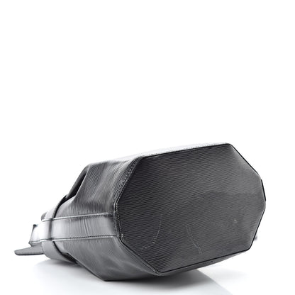 Louis Vuitton Epi Sac D'Epaule Black 4 of 18