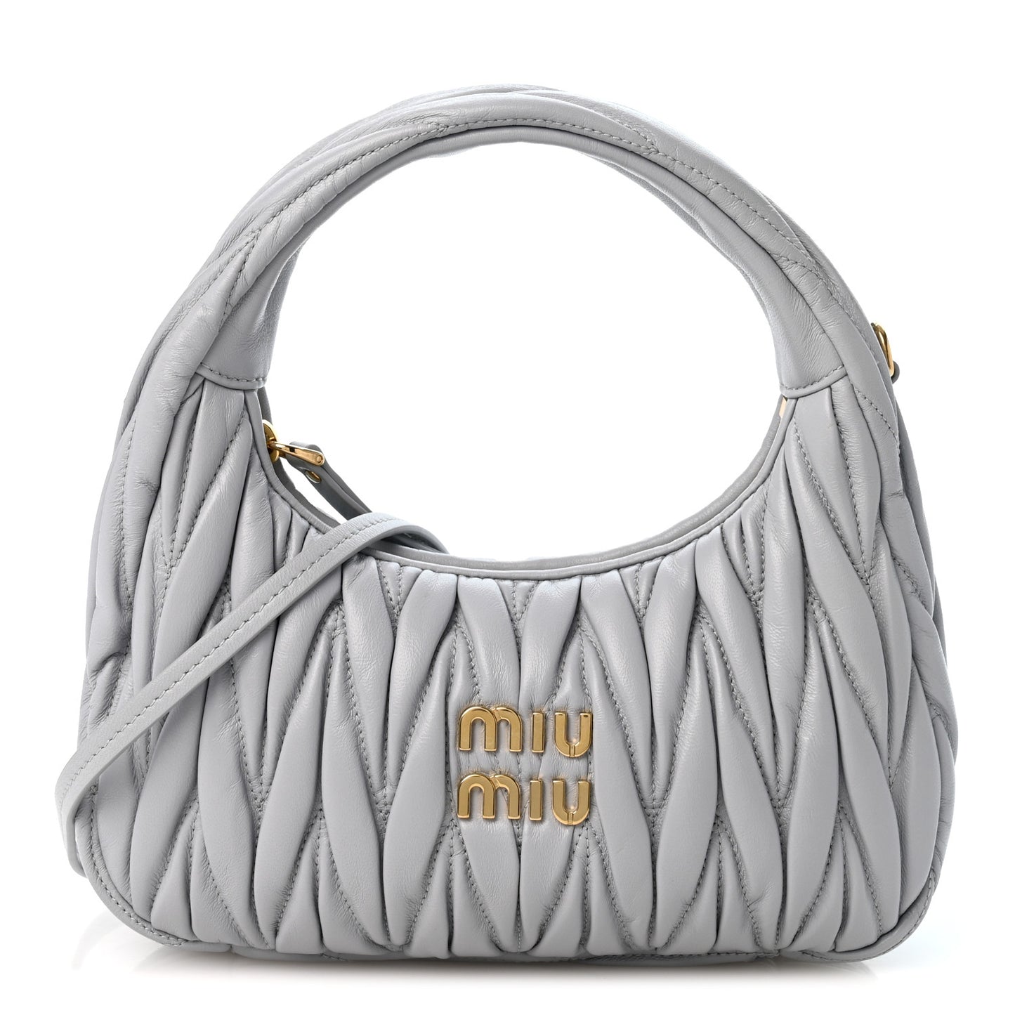 Nappa Matelasse Small Wander Hobo Fiordaliso
