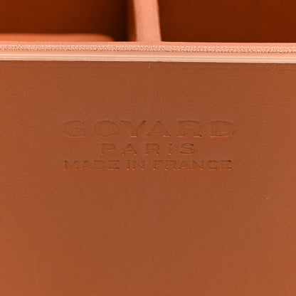 Goyard Goyardine Coffret Montres 4 Watch Box Black Gold 6 of 7